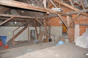 Dachboden unausgebaut