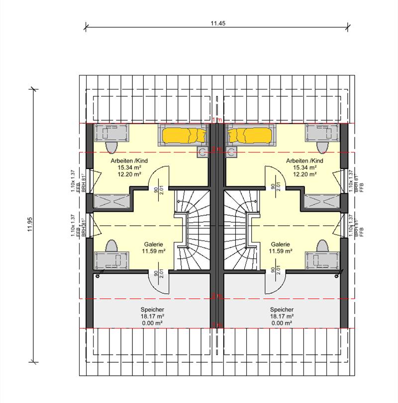 Grundriss Gemello-SD-147 DG