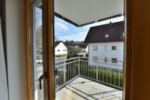 Ausblick Balkon