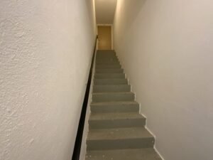 Treppenaufgang zum Dachboden