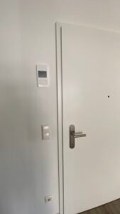 Videosprechanlage Eingangstüre