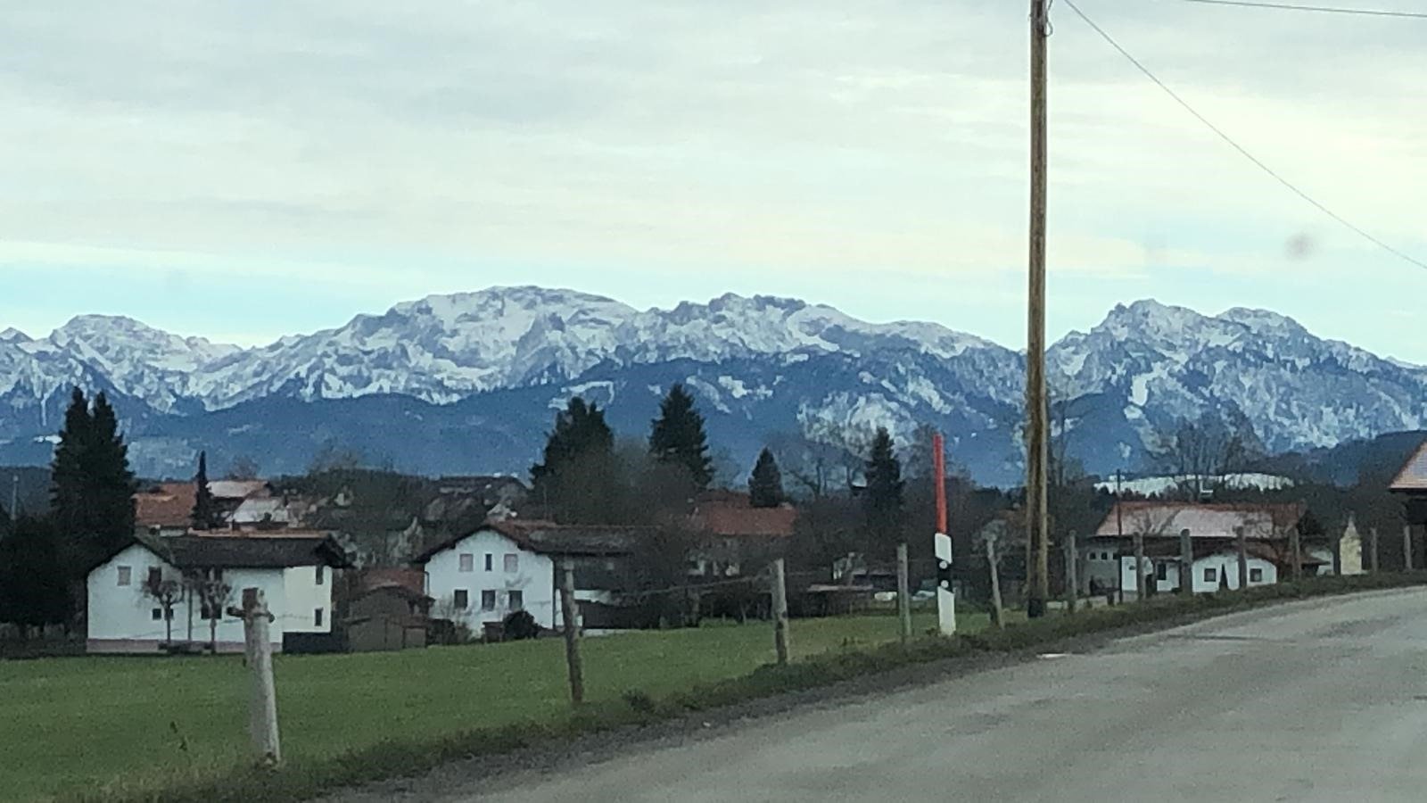 Aussicht Alpen
